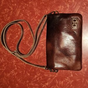 Bed Stu Leather Crossbody Wallet Clutch
